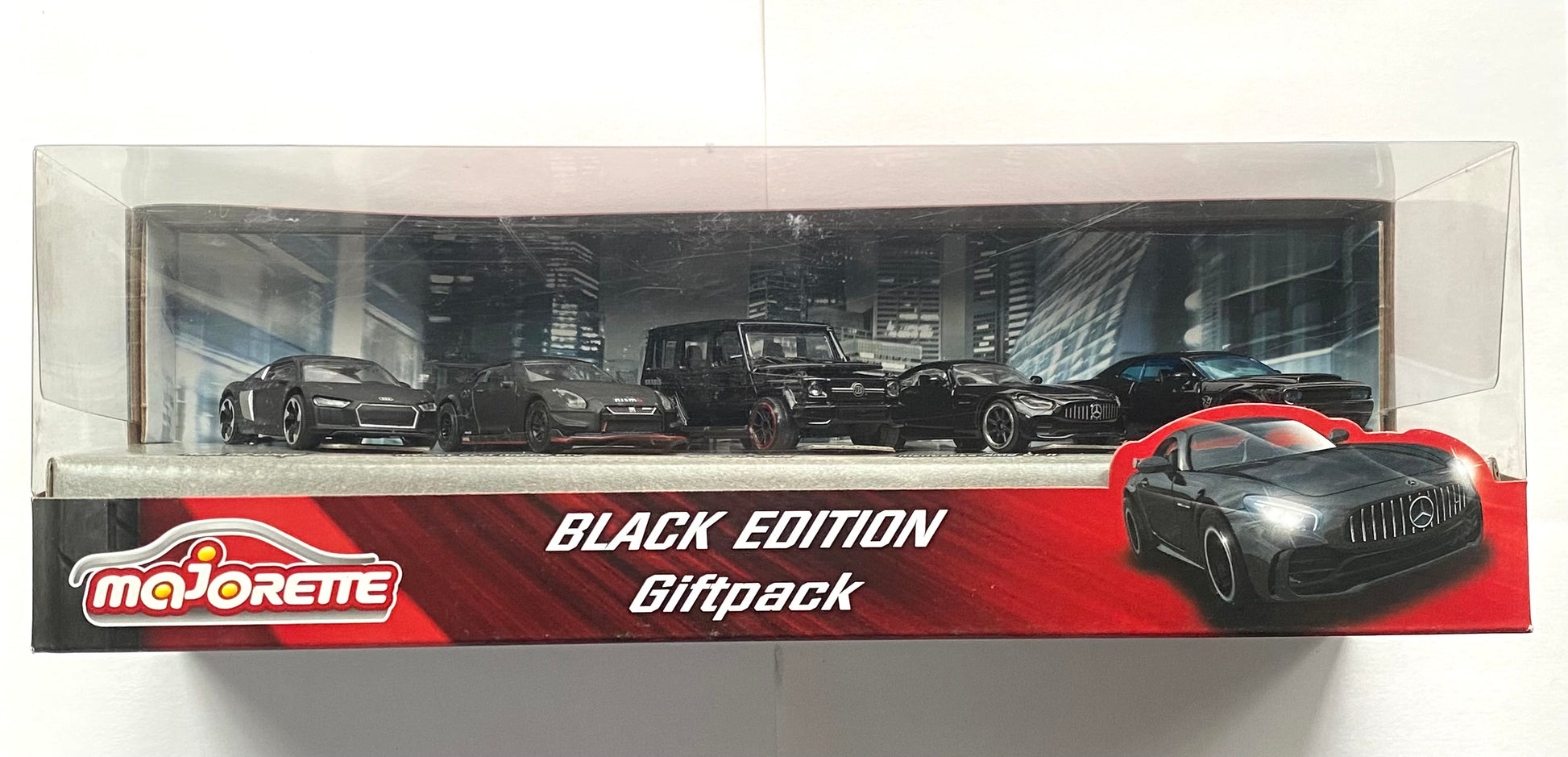Majorette Scale 1:64 - BLACK EDITION Giftpack