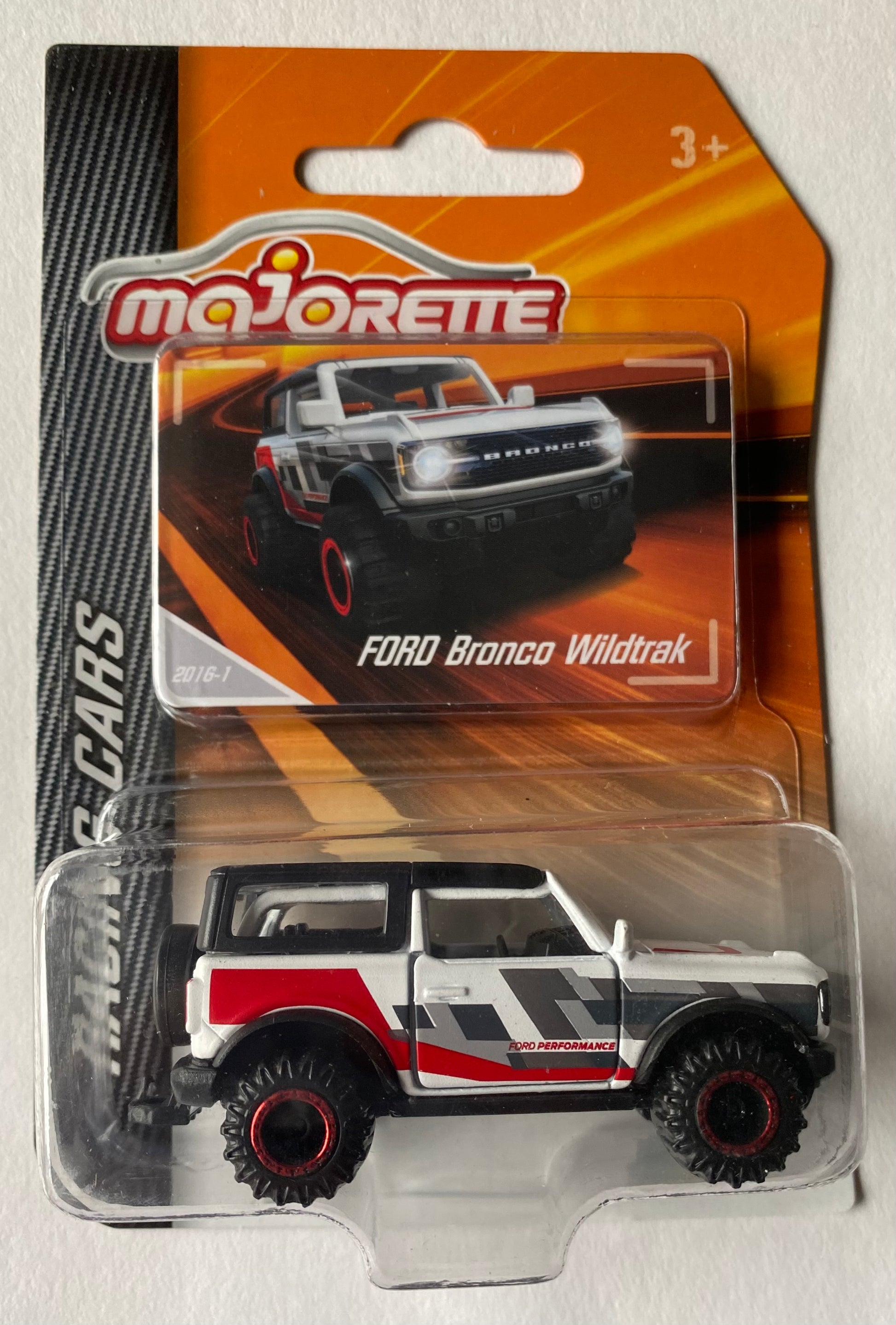 Majorette Racing Scale 1:64 - FORD Bronco Wildtrak