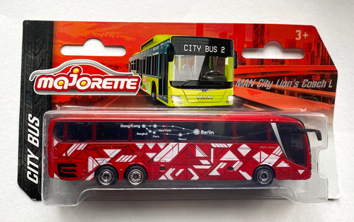 Majorette City Bus Scale 1:64 - MAN City Lion's Coach L