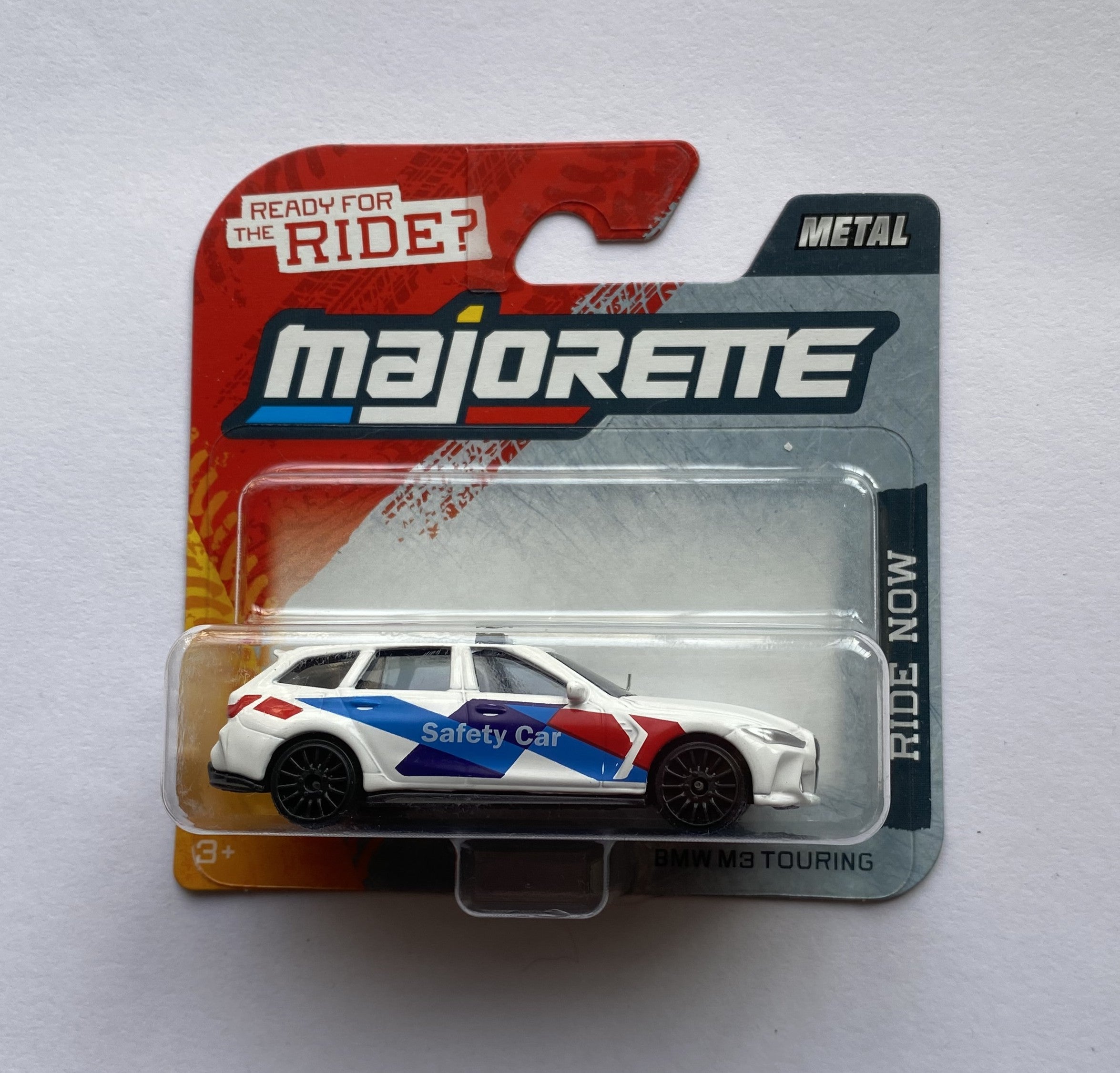 Majorette Ride Now Street Car Scale 1:64 - BMW M3 Touring - Safety Car