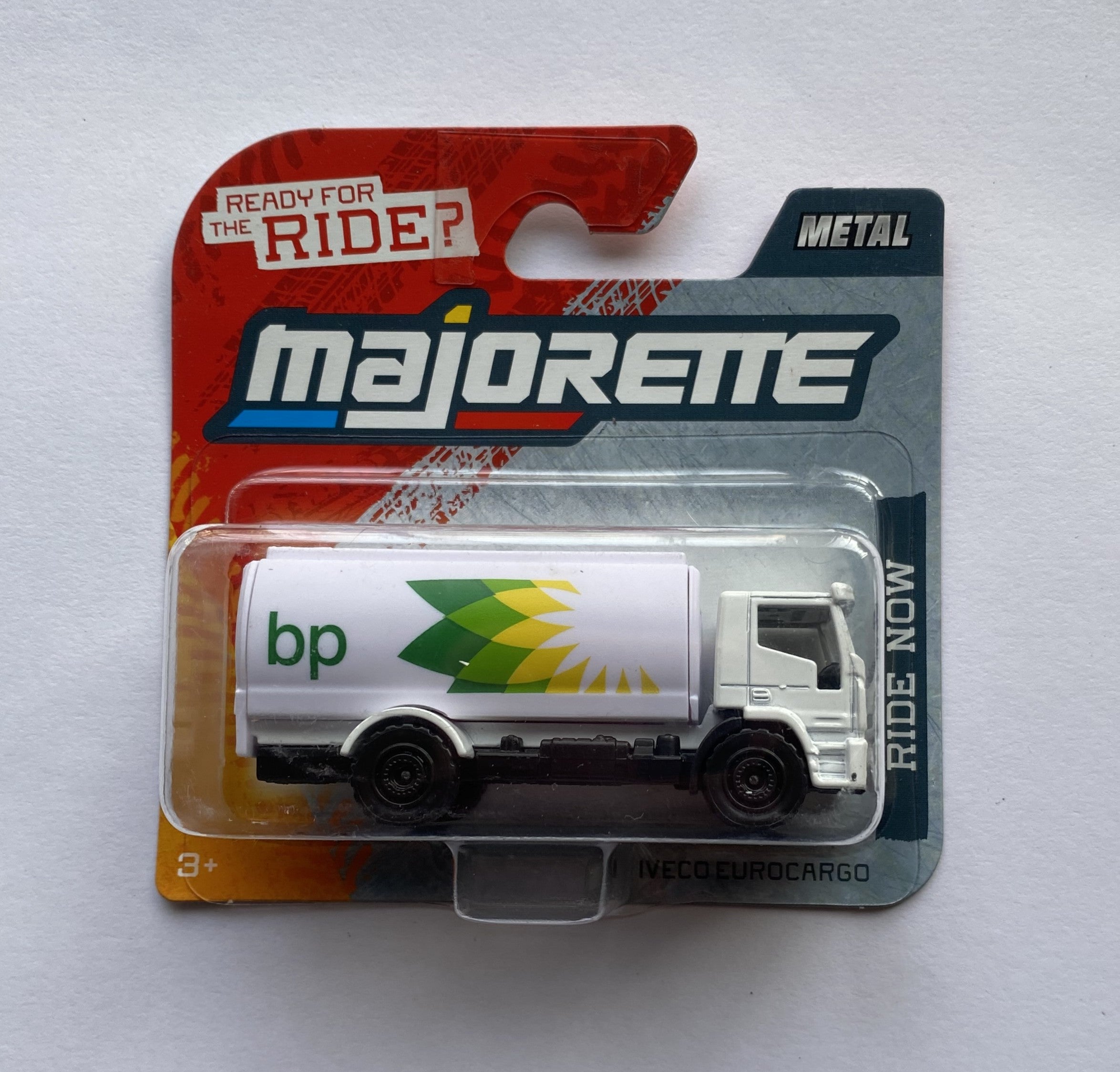 Majorette Ride Now Street Car Scale 1:64 - Iveco Eurocargo - BP Tanker Truck