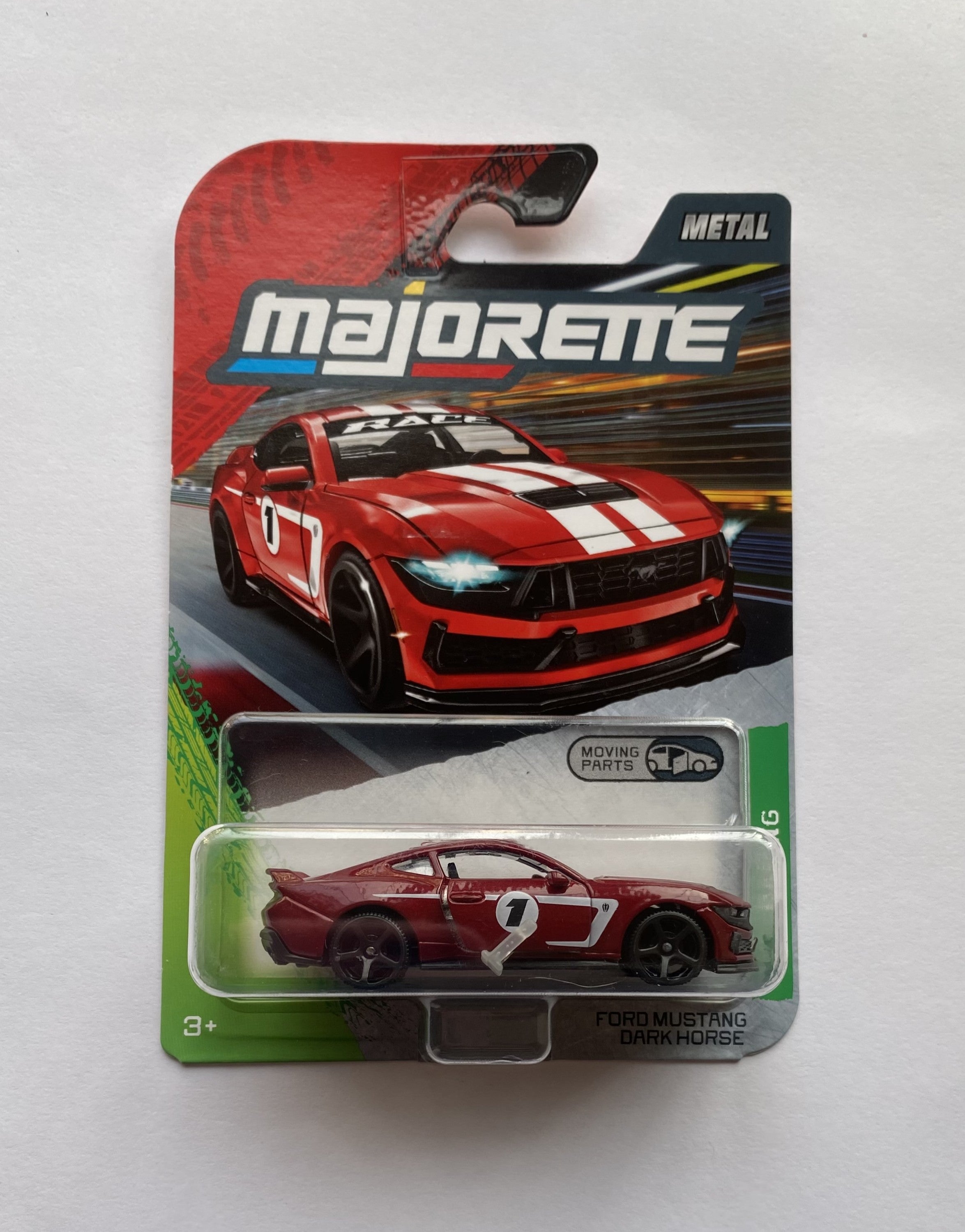 Majorette Racing Premium Car Scale 1:64 - Ford Mustang Dark Horse