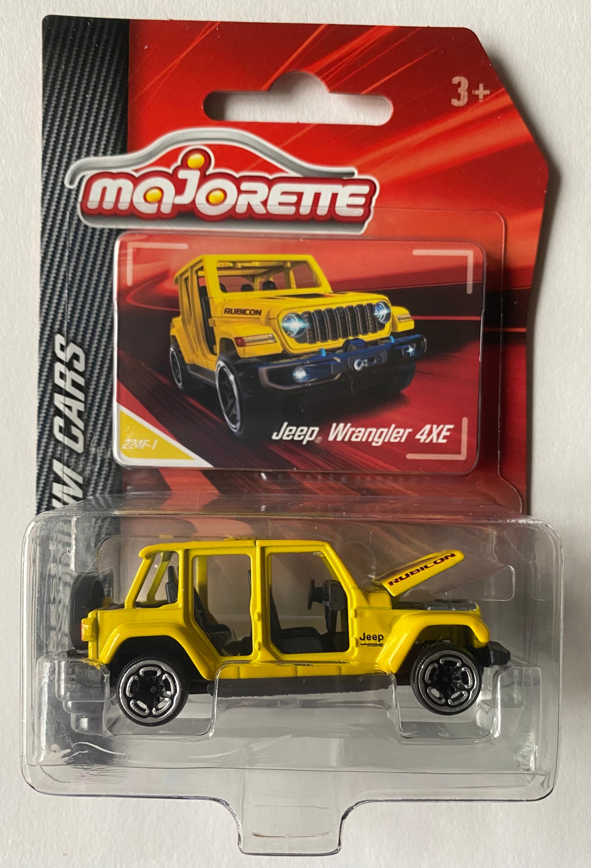 Majorette Premium Scale 1:64 - JEEP Wrangler 4XE - Yellow