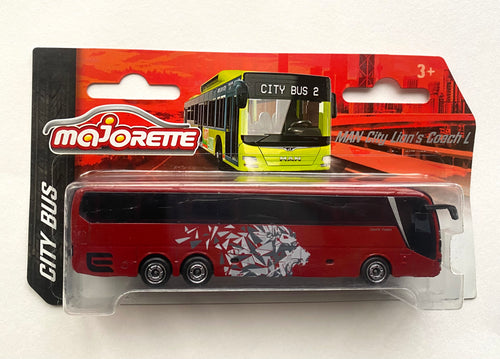 Majorette City Bus Scale 1:64 - MAN City Lion's Coach L