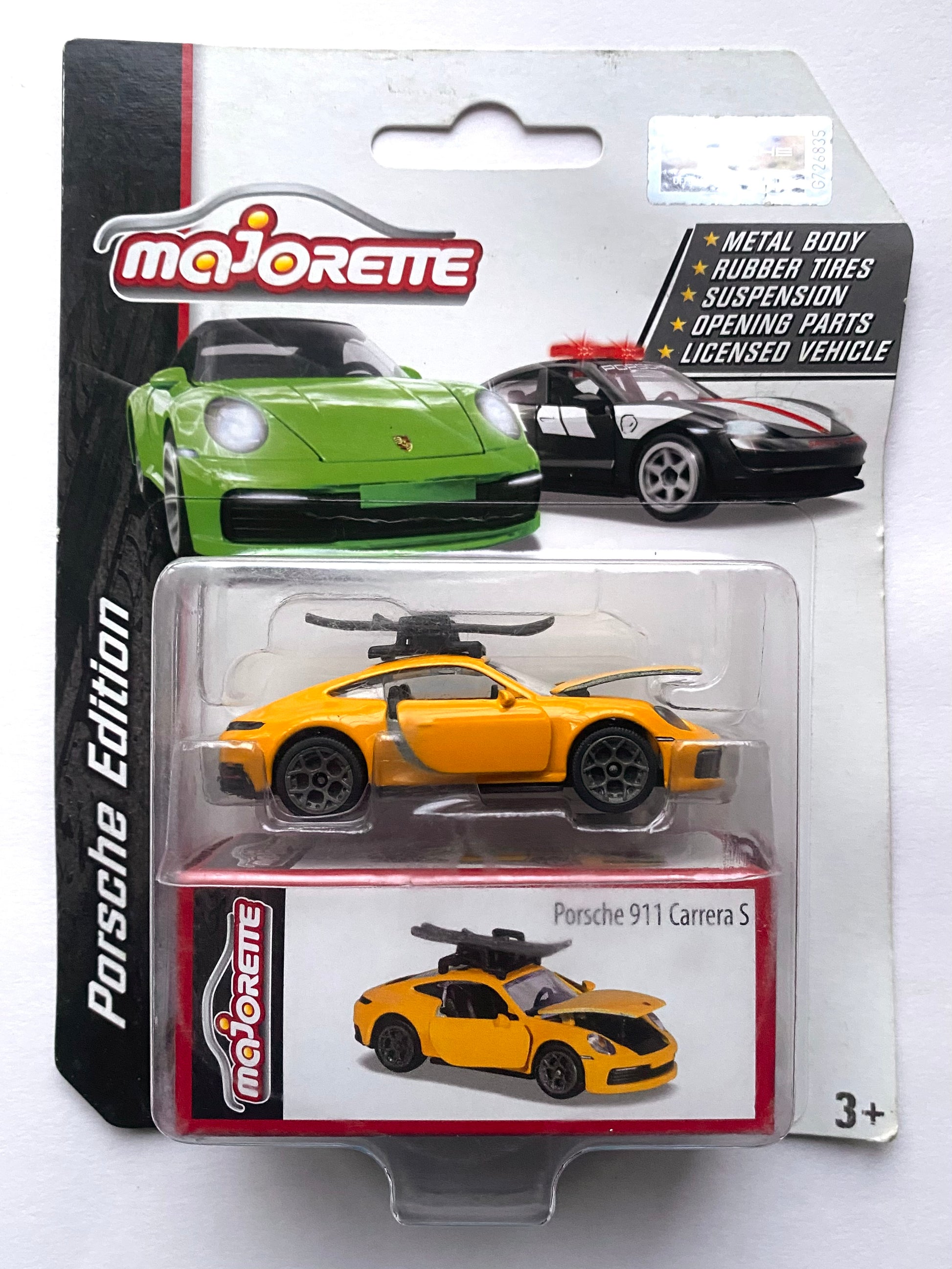 Majorette Porsche Edition Scale 1:64 - Porsche 911 Carrera S