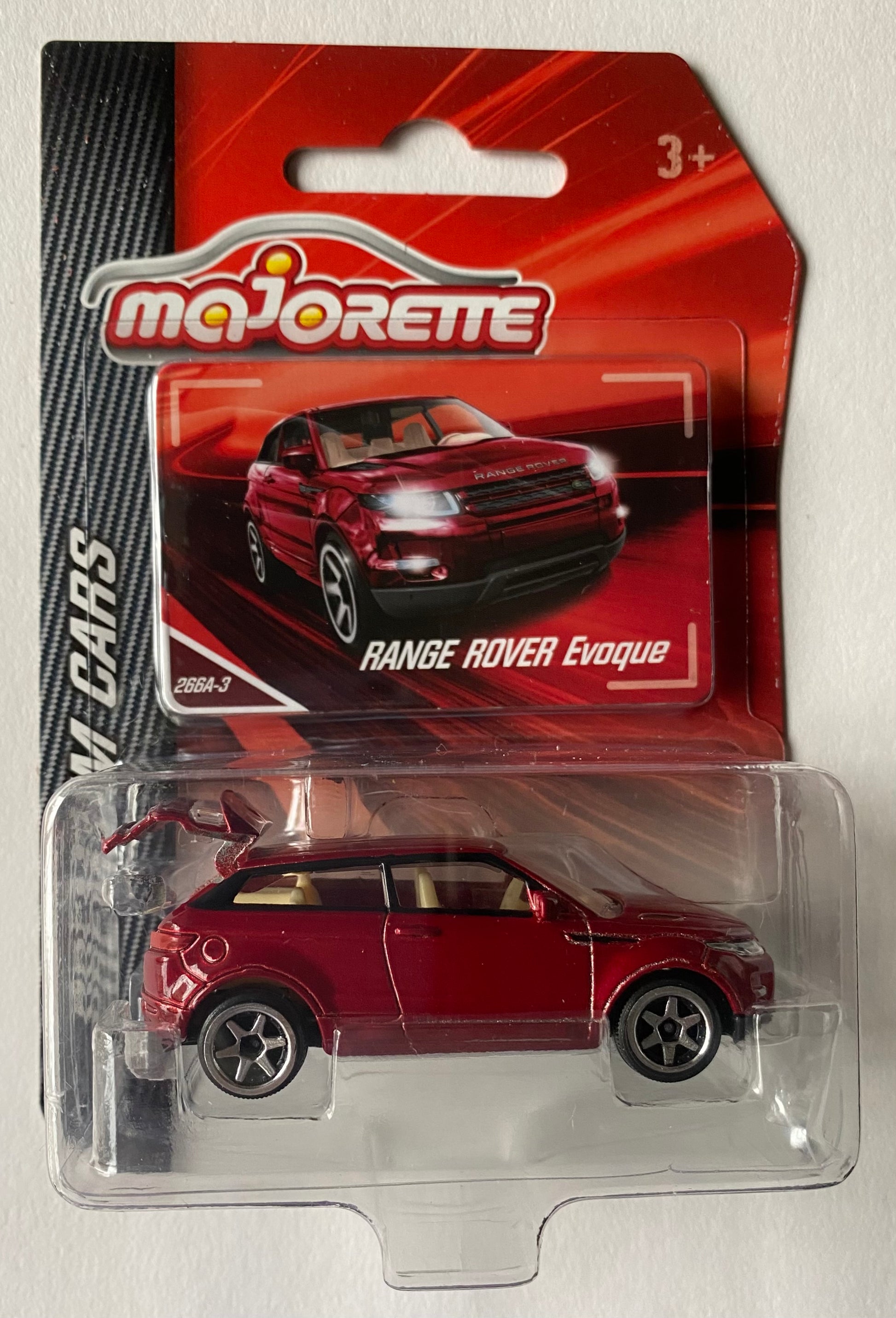Majorette Premium Scale 1:64 - RANGE ROVER Evoque - Red