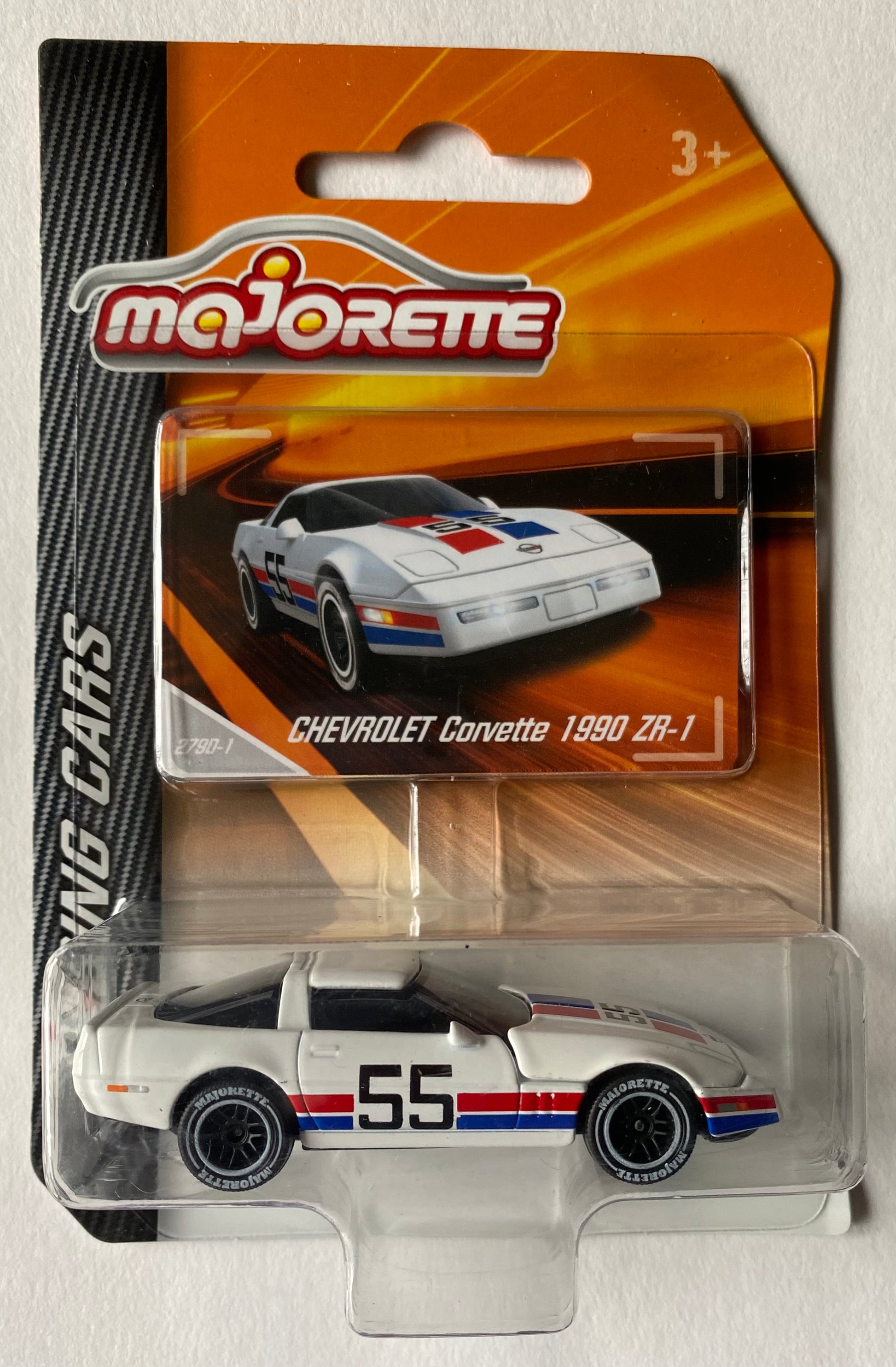 Majorette Racing Scale 1:64 - CHEVROLET Corvette 1990 ZR-1