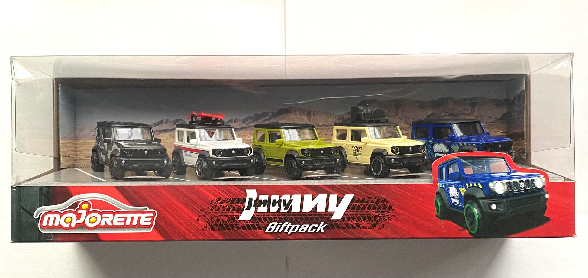 Majorette Scale 1:64 - SUZUKI Jimny Giftpack