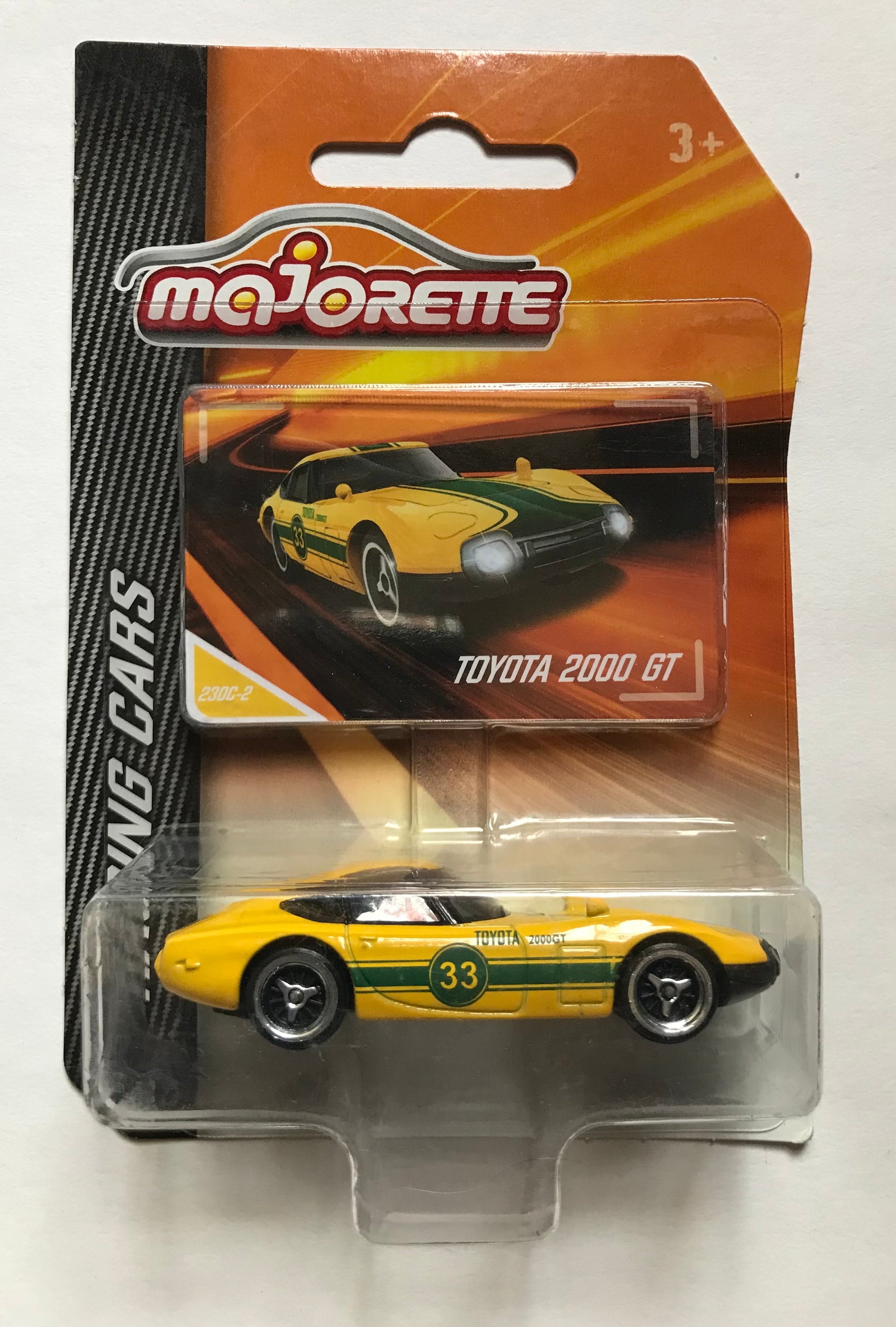 Majorette Racing Scale 1:64 - TOYOTA 2000 GT