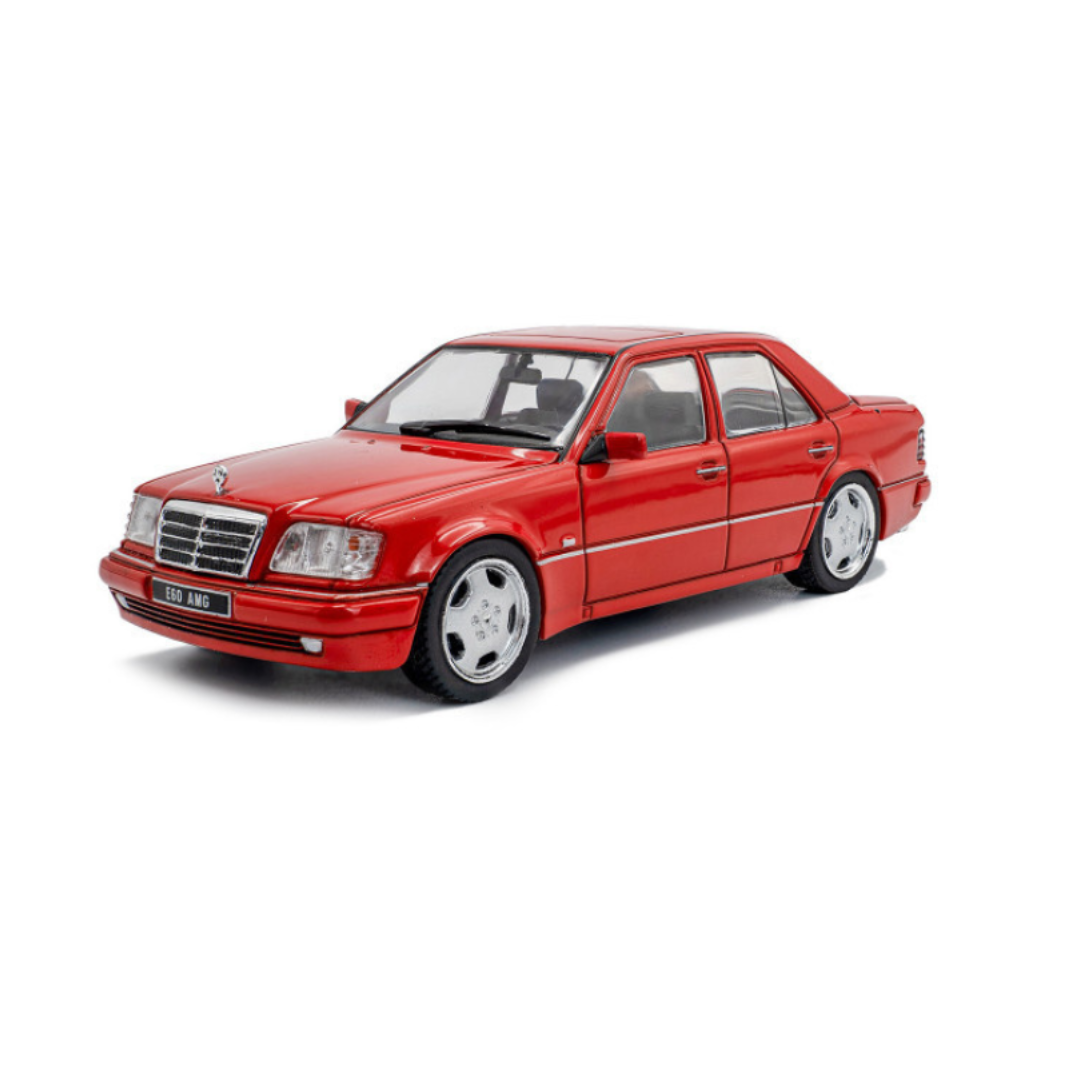 SOLIDO Scale 1:43 - Mercedes-Benz (W124) E60 AMG Signal Red 1994