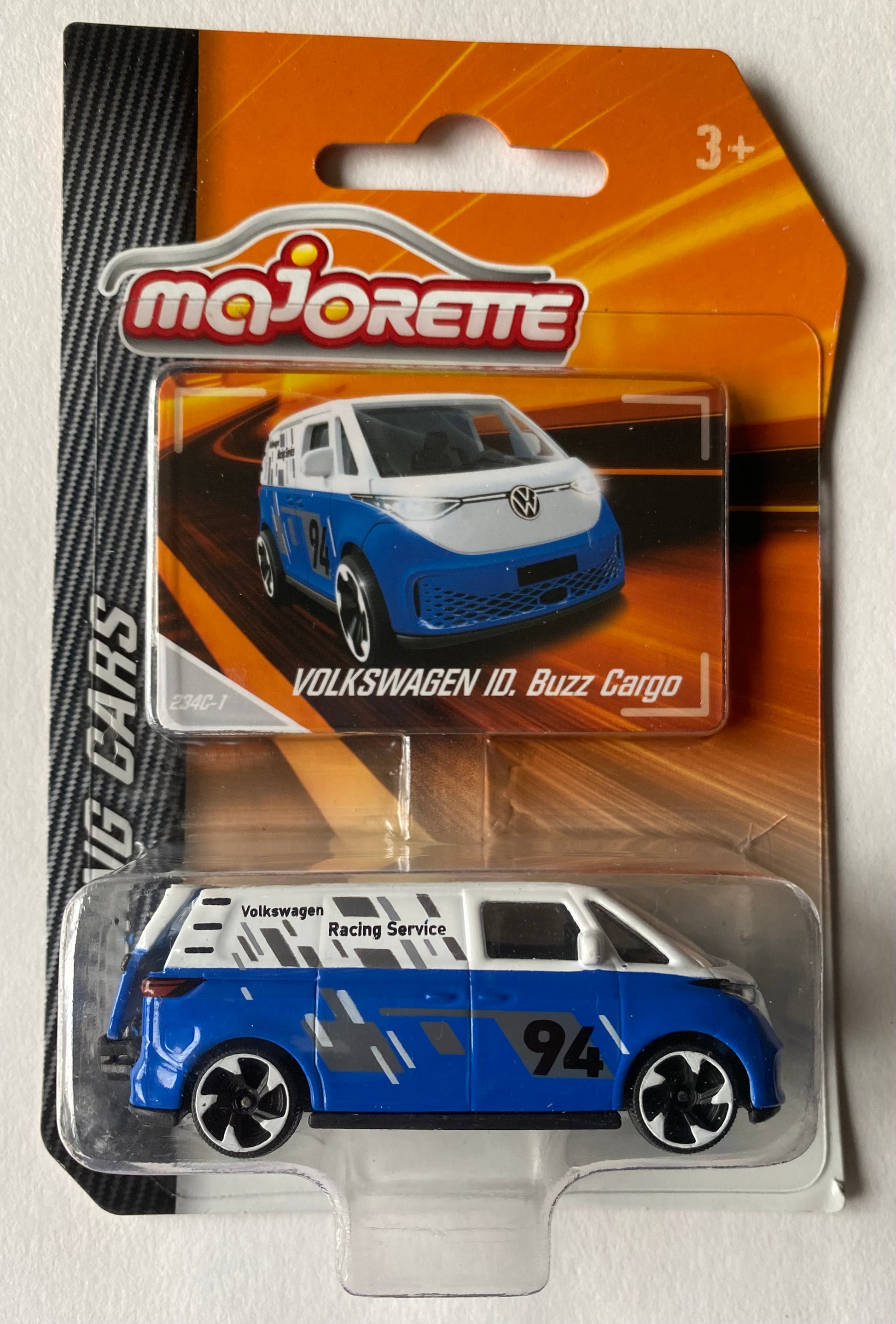 Majorette Racing Scale 1:64 - VOLKSWAGEN 10. Buzz Cargo