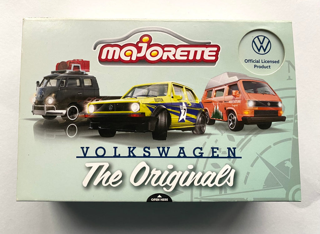 Majorette The Originals Scale 1:64 - VOLKSWAGEN Golf MK 1 & T1