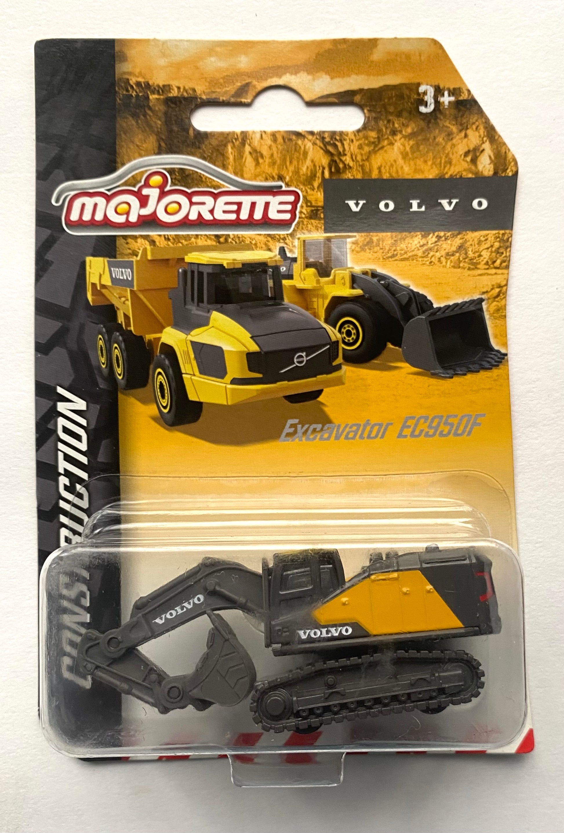 Majorette Construction Scale 1:64 - VOLVO Excavator EC950F