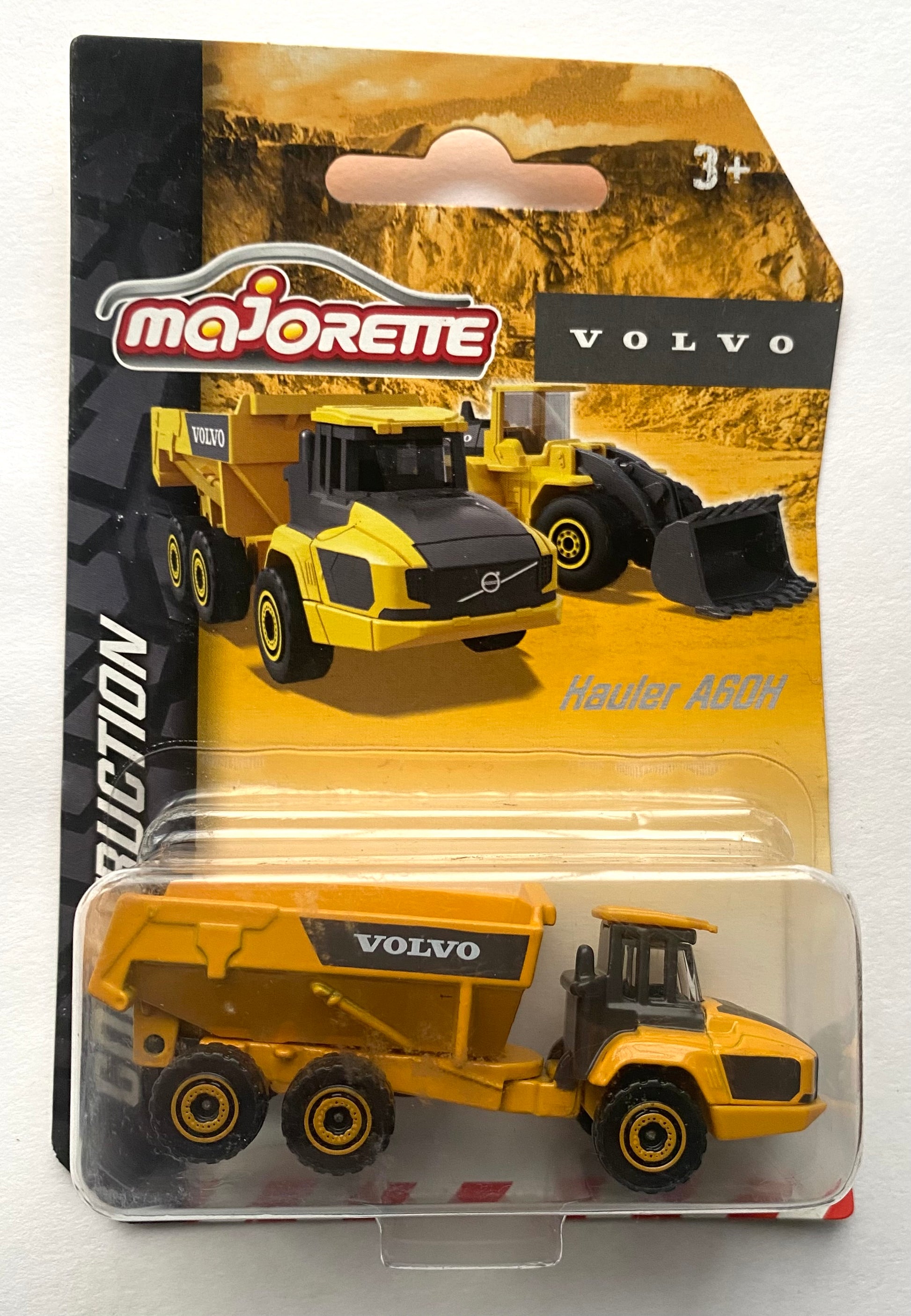 Majorette Construction Scale 1:64 - VOLVO Hauler A60H