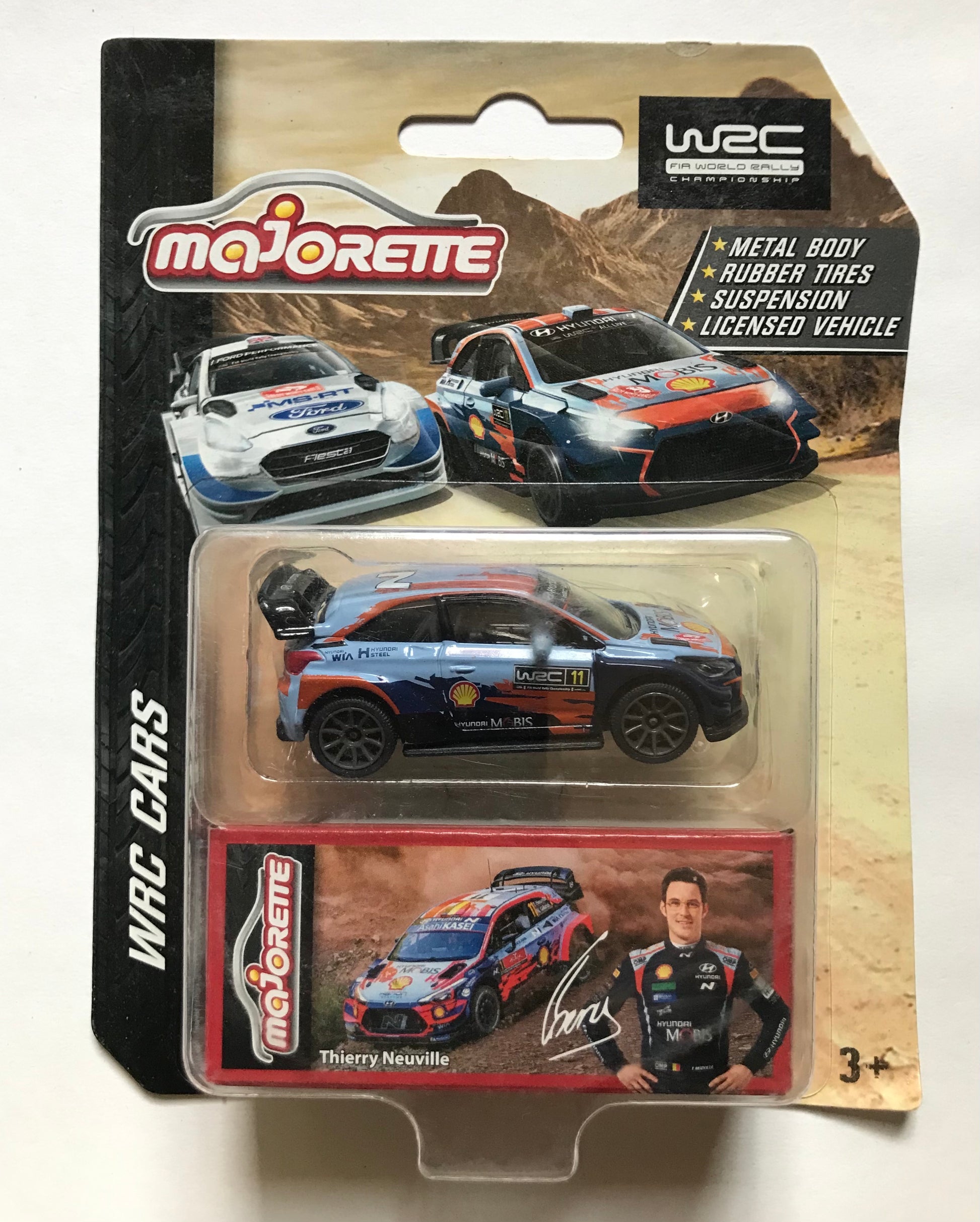 Majorette WRC 1:64 Scale Hyundai i20 Coupe - Thierry Neuville