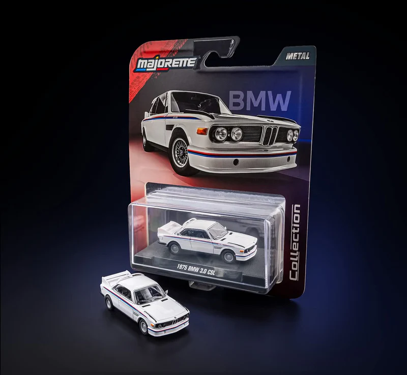 Majorette Wave 2 - Metal Collection Scale 1:64 - 1975 BMW 3.0 CSL