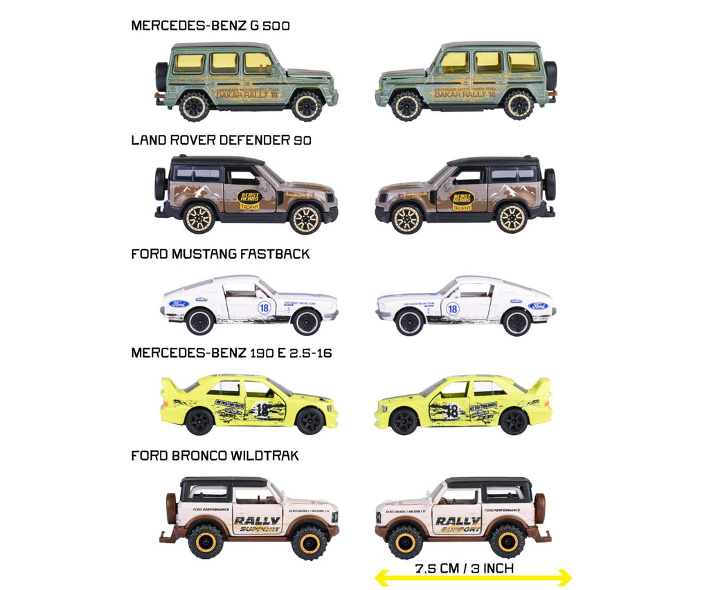 Majorette Castheads 5 Pieces Giftpack - Scale 1:64