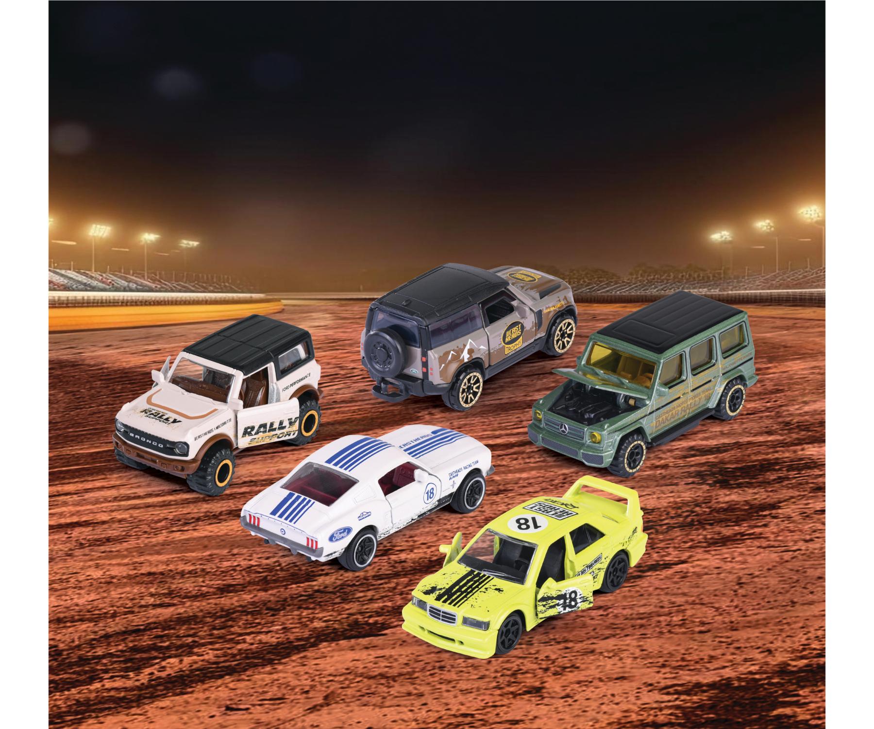 Majorette Castheads 5 Pieces Giftpack - Scale 1:64