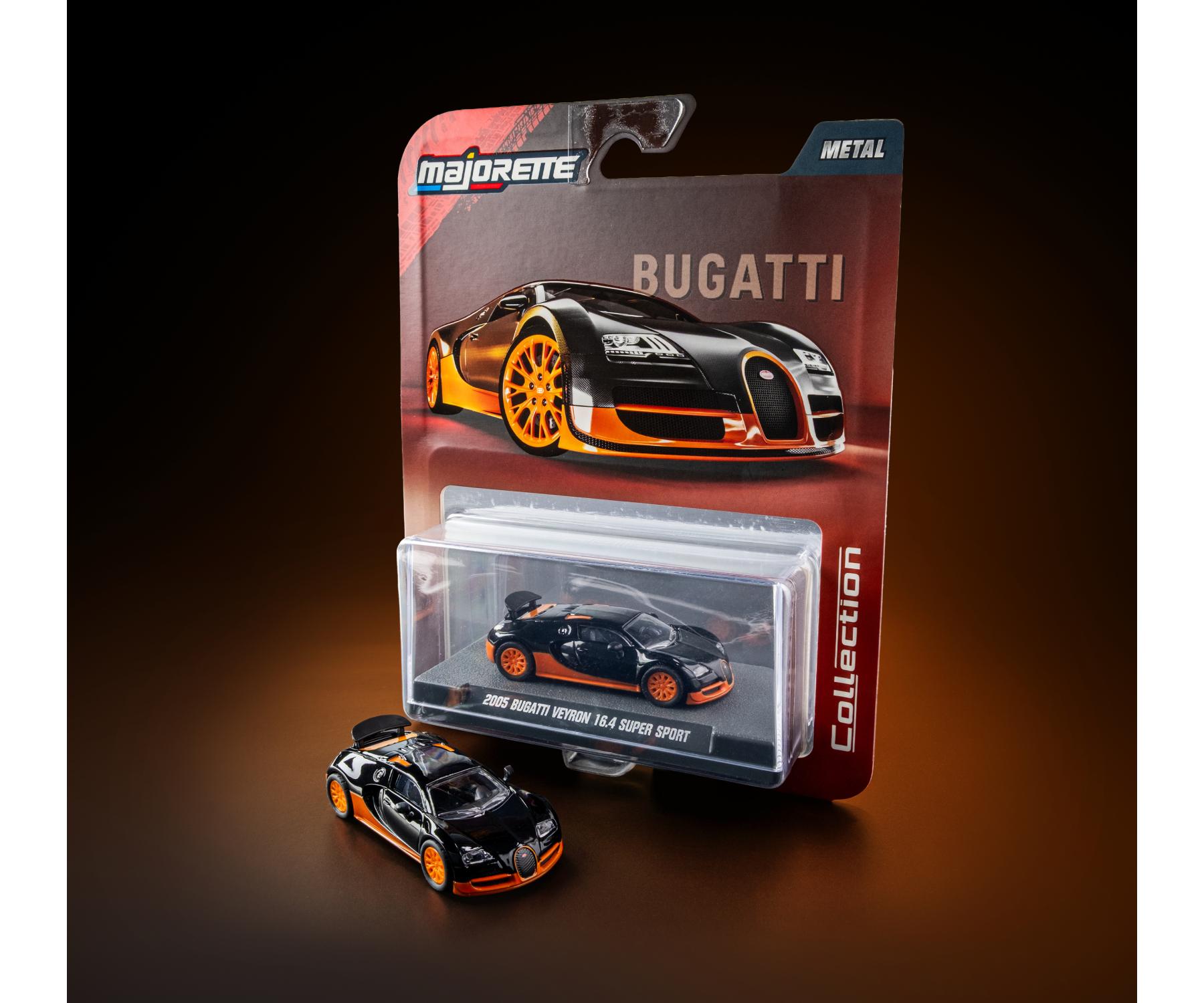 Majorette Wave 3 - Metal Collection Scale 1:64 - 2005 Bugatti Veyron 16.4 Super Sport