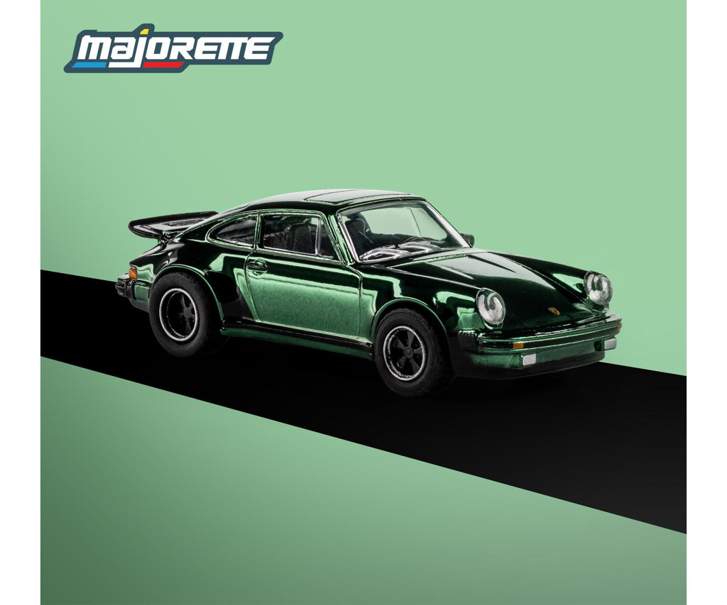 Majorette Wave 3 - Metal Collection Scale 1:64 - 1975 Porsche 930 Turbo - Green