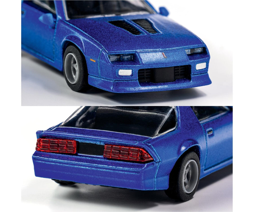 Majorette Diecast Collection Scale 1:64 - 1985 Chevrolet Camaro - Blue